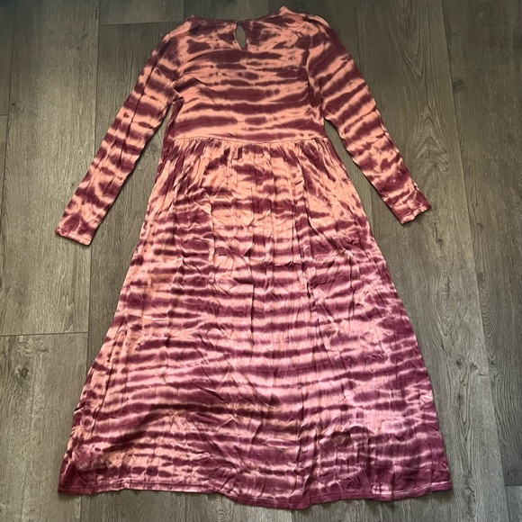 Anthropologie Dolan Left Coast Eliska Tie-Die Maxi Dress Size XS - Picture 6 of 9